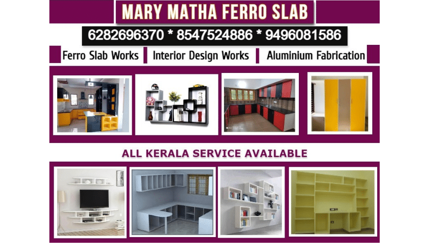 Best Ferro Cement Bedroom Wardrobe Works in Malappuram