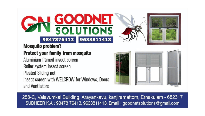 Best Mosquito Net Works in Vyttila & Chottanikkara
