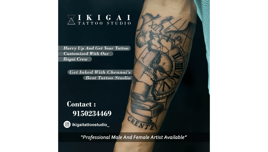 Best Tattoo Studio in Chennai | Ikigai Tattoo Studio