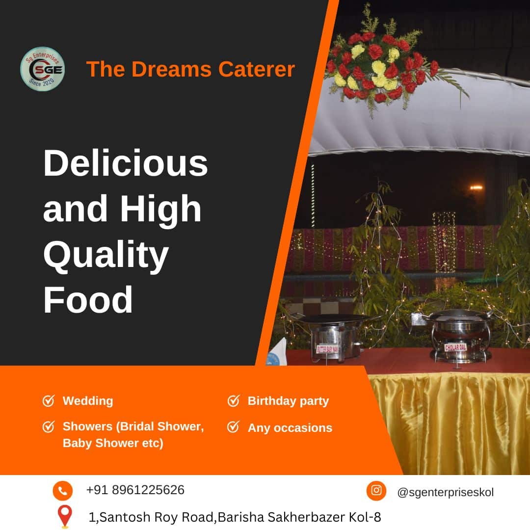 Best Catering Service Provider in Kolkata | The Dreams Caterers