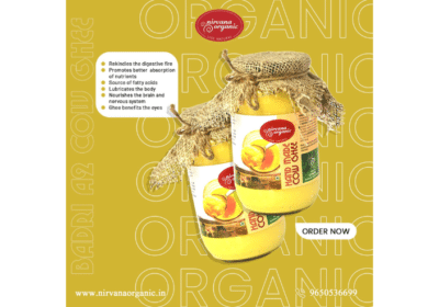 Buy Pure Cow Ghee Online – Nirvana Organic