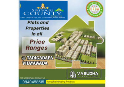 CRDA Plots For Sale at Tadigadapa, Vijaywada