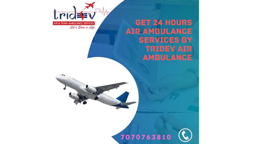 Tridev Air Ambulance Service in Mumbai