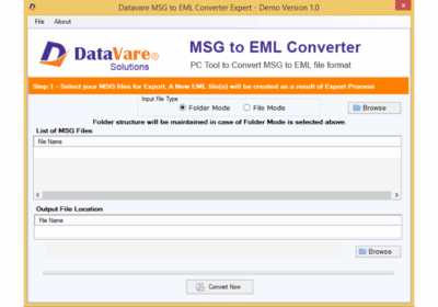 DataVare-MSG-to-EML-Converter-Software