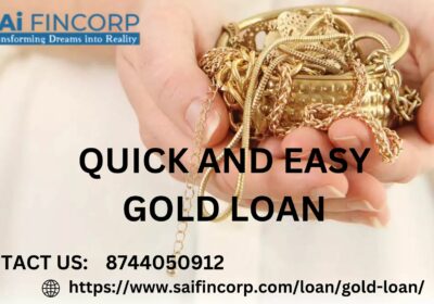 Quick and Easy Gold Loan | Sai Fincorp