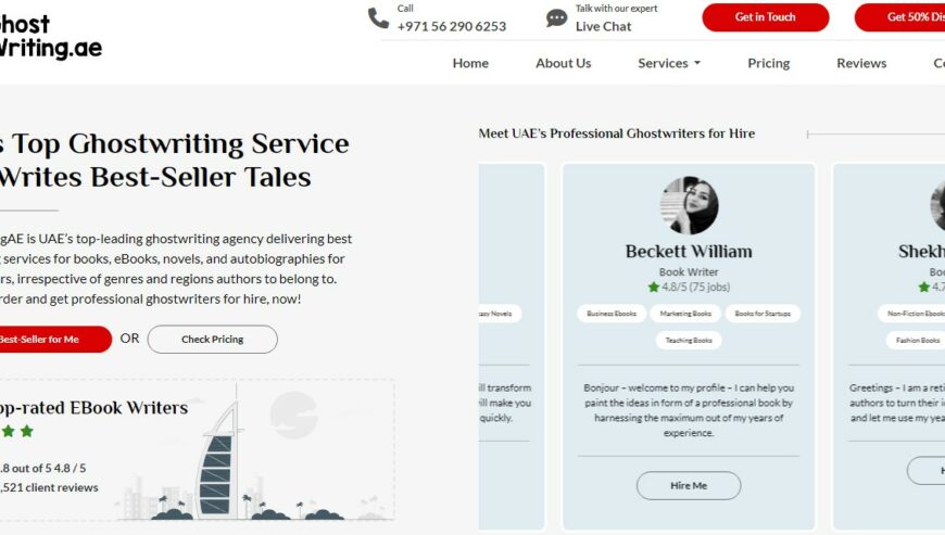 Top Ghostwriting Services in UAE | GhostWriting.ae