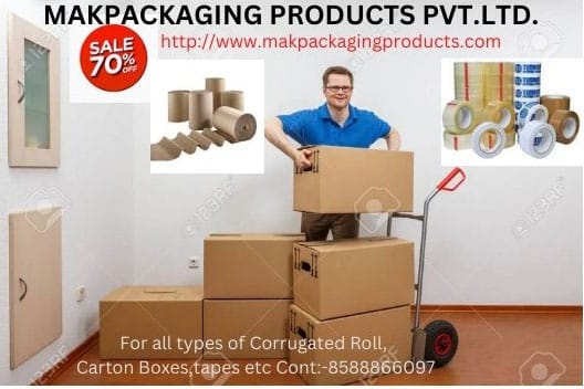 Corrugated Box & Packing Roll Manufacturer in Delhi | Mak Packaging