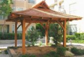 Outdoor Wood Gazebo and Pavilion Kits in California
