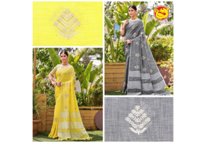Theni-Anantham-Linen-Cotton-Saree-Blouse-Designs