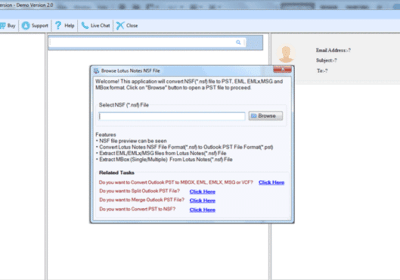 Softaken Lotus Notes to Outlook PST Converter Tool