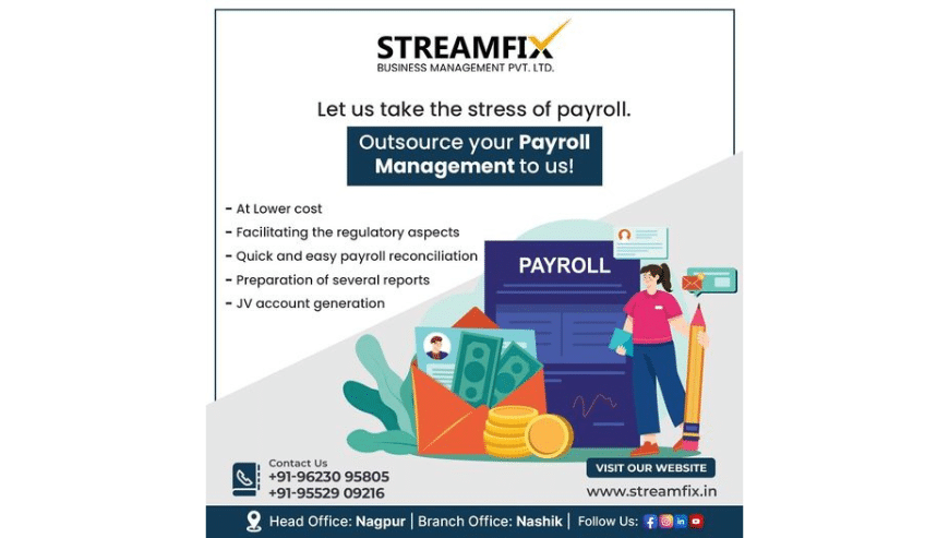 Best Payroll Services in Nagpur | Streamfix