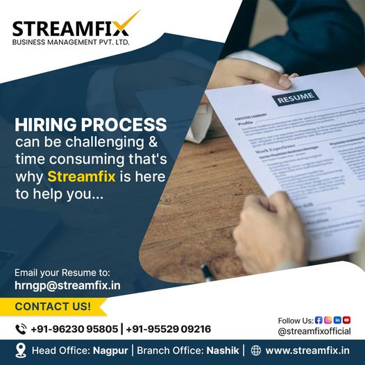 Recruitment Agency in Nagpur | Streamfix