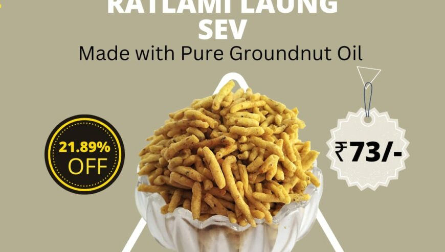 Buy Double Laung Sev With Free Delivery | RatanShreeji.com