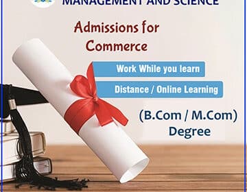 Admissions For Commerce (B.Com/M.Com) Degree | SPIMS