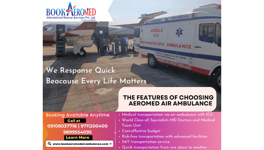 The Global Reach of Book Aeromed Air Ambulance Service in Bangalore