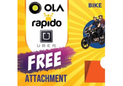 Attach Your Car, Bike & Auto Free with OLA, RAPIDO, UBER Within 1 Hour