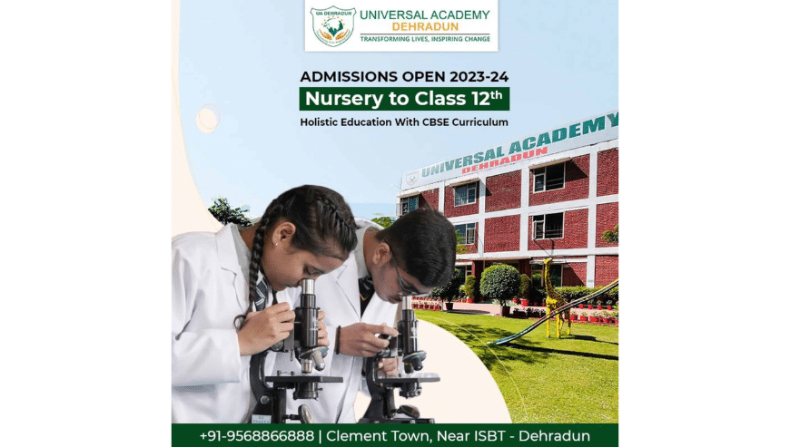 Best School in Dehradun | Universal Academy