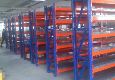 Slotted Angle Racking System in Delhi | PRK Steel