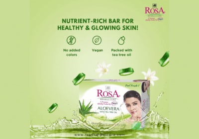 Herbal Aloevera Soap | Rosa Herbal Care