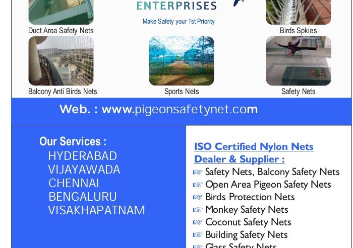 Pigeon Safety Net Hyderabad | Aradhya Enterprises