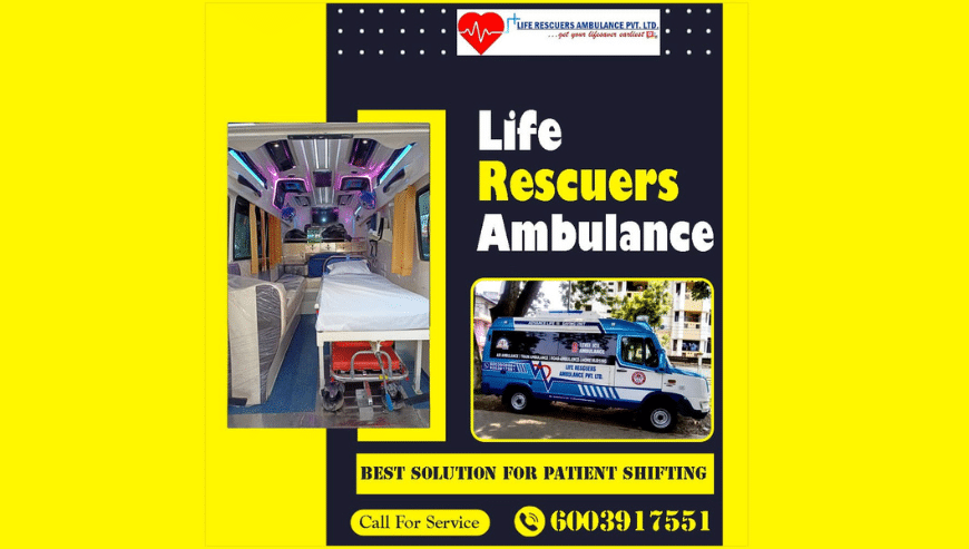 ICU Ambulance Service in Guwahati | Life Rescuers Ambulance