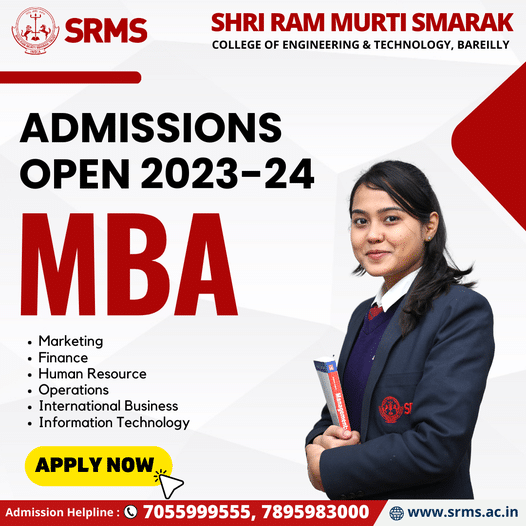 Choose The Best MBA College in Bareilly | SRMSCET