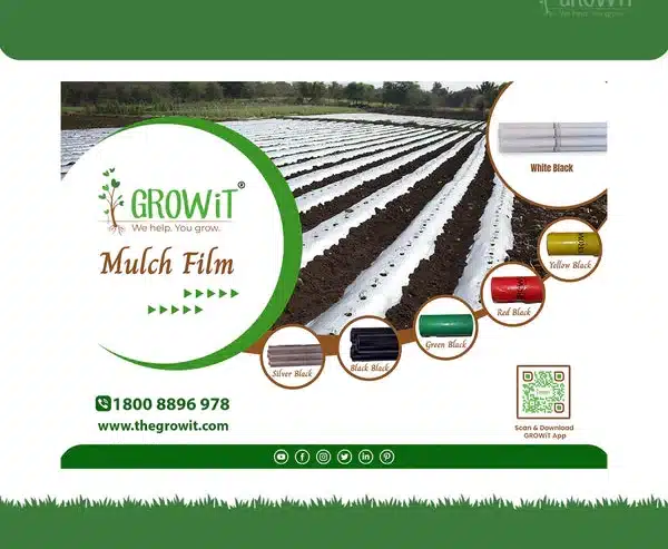 Buy Premium Quality Mulching Sheets Online | Mulch Film by Growit India