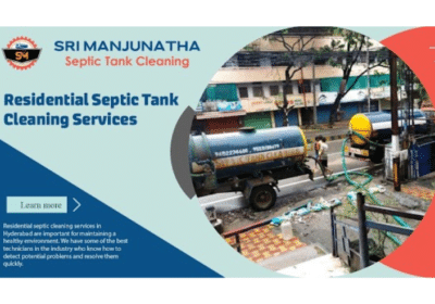 Residential Septic Tank Cleaning Services in Hyderabad