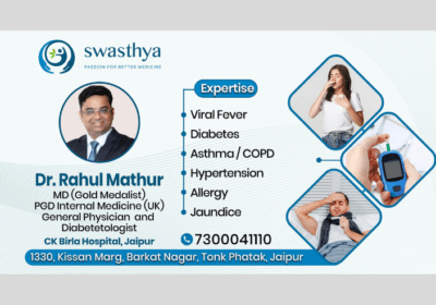 Best General Physician in Jaipur | Dr Rahul Mathur | Swasthya Clinic
