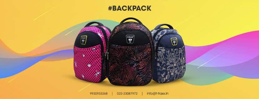 Trusted Day Pack Bags Manufacturer in Mumbai | T-traxx