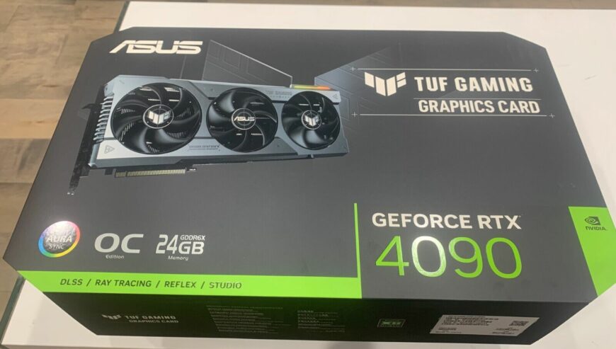 ASUS TUF Gaming GeForce RTX 4090 OC 24GB GDDR6X NVIDIA Graphics Card