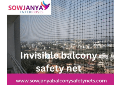 Top Invisible Balcony Safety Net in Bangalore | Sowjanya Safety Nets