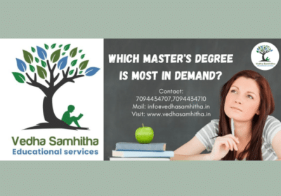 Which Master Degree is Most in Demand? Vedha Samhitha