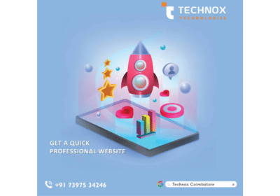 Web Design Companies in Coimbatore – Technox Technologies