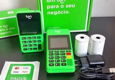 Maquininha De Cartão Ton 0,99 No Débito e Crédito De Taxa Sem Mensalidade e Sem Aluguel 
