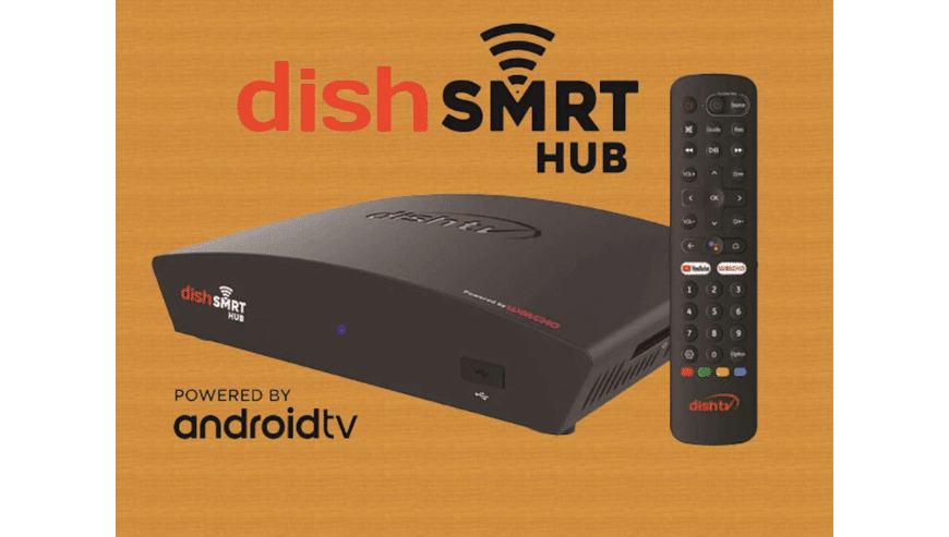 DishTV Smart Hub Andriod Box & DTH HD Box Without Dish Antenna