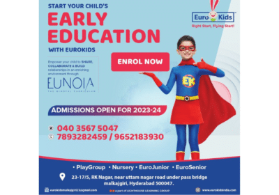 Euro Kids Preschool Admissions Are Open At Malkajgiri