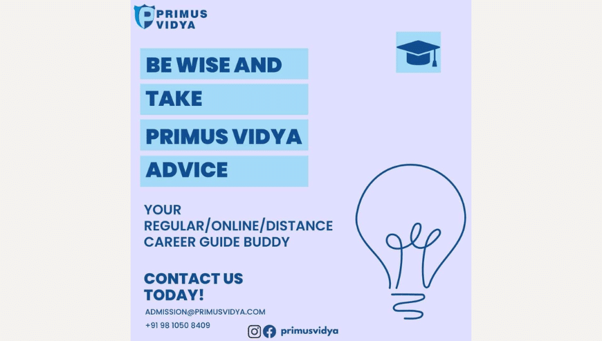 Your Regular | Online | Distance Career Guide Buddy | Primus Vidya