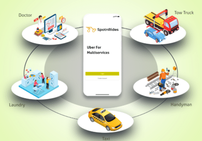 Get Mobile App Like Uber For On-Demand Services | SpotnRides