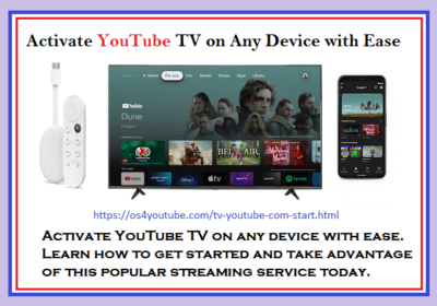 Watch YouTube TV on Multiple Devices with Activate YouTube TV