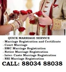 All Marriage Registration Services in Mumbai