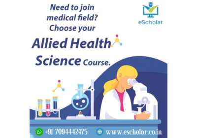 Need to Join Medical Field ? Choose Your Allied Health Science Course