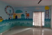 Autism Center Cartoon Wall Painting in Kondapur | Sar Wall Decors