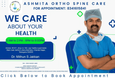 Best Spine Doctor in Hyderabad | Dr. Mithun S. Jakkan