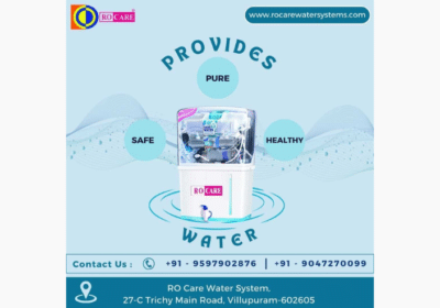 Domestic & Industrial RO Water Purifier Company in Villupuram Tamil Nadu