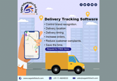 Delivery Tracking Software For Businesses in Australia | Sagar Infotech