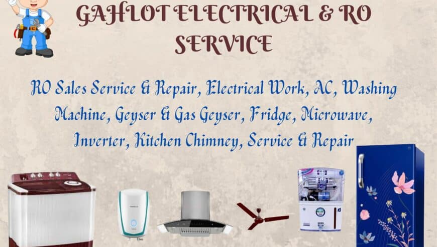Gahlot RO Service & Electrical Works in Panchkula, Haryana
