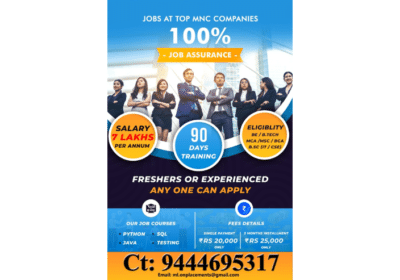 IT Jobs in Top MNC’s For Software/Web Developers