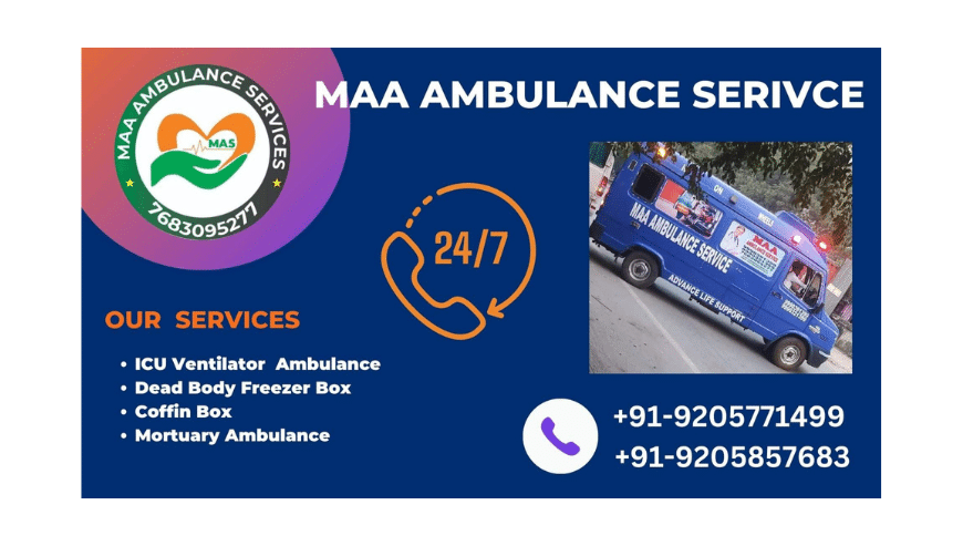 Cardiac Ambulance Service Near Me | Maa Ambulance Services