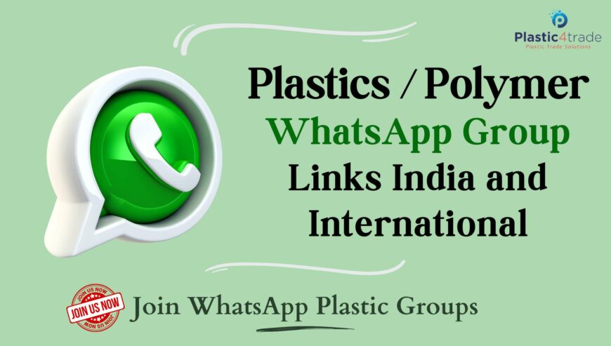 Find Plastic WhatsApp Group Links India & International | Plastic4trade